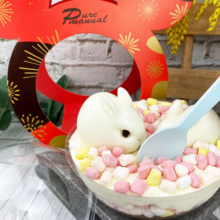 【麥麥先生】預購母親節限定款~雪兔慕斯蛋糕