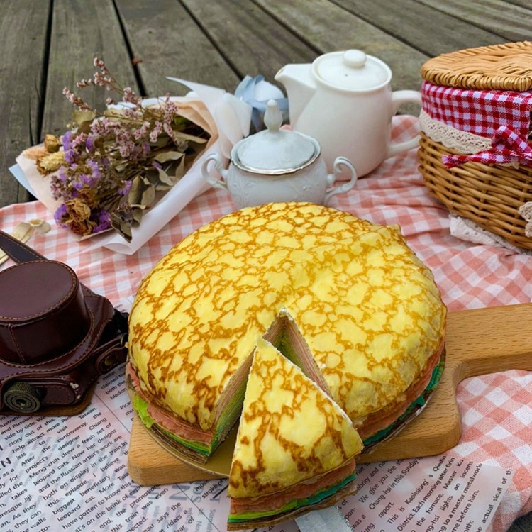 【麥麥先生】寵愛媽咪預購!! 買彩虹千層蛋糕 送 狗狗冰(口味隨機)