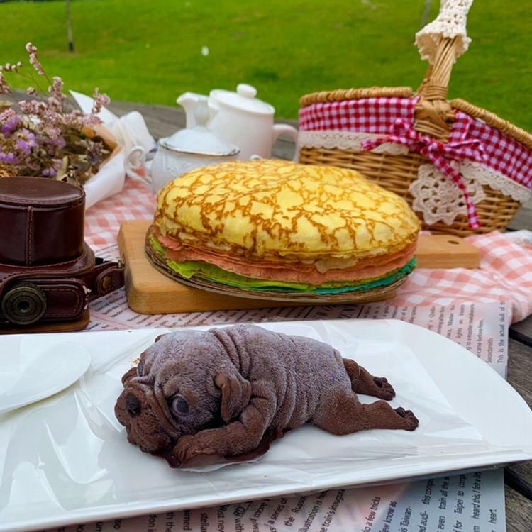 【麥麥先生】寵愛媽咪預購!! 買彩虹千層蛋糕 送 狗狗冰(口味隨機)