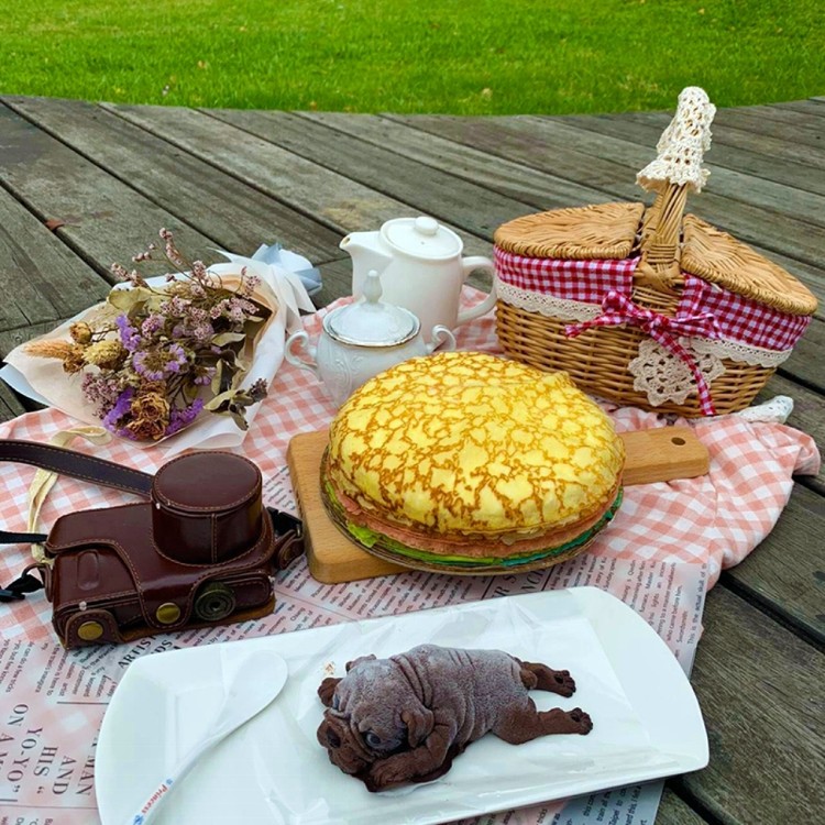 【麥麥先生】寵愛媽咪預購!! 買彩虹千層蛋糕 送 狗狗冰(口味隨機)