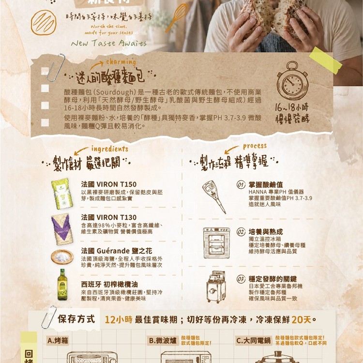 酸種麵包 花崗剝皮辣椒乳酪 整條