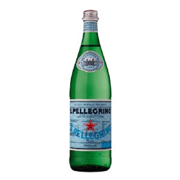 【S.Pellegrino 聖沛黎洛】氣泡礦泉水 1000ML玻璃瓶