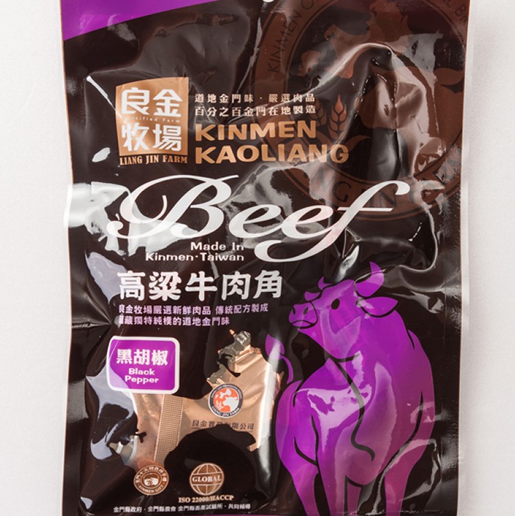 【良金牧場】經典高梁香牛肉角90g