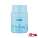 THERMOS膳魔師不鏽鋼真空保溫食物罐0.47L(SK3000MR-SWB)(海洋歐蕾)