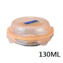 130ml韓國圓盤玻璃保鮮盒