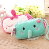 韓國新款零錢包女卡通韓版可愛布藝小錢包