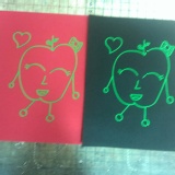 大保冷袋---黑色蘋果紅織帶