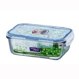 樂扣樂扣四面環扣玻璃便當保鮮盒-長方型750ML-DA01-LLG431 特價：$325