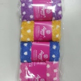 百鈴繽紛點點舒適巾 XS (4條一包)