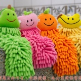 百鈴雪尼爾擦手巾-水果(梨子綠)