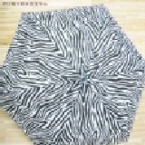 A018 三折鉛筆傘 斑馬紋鉛筆傘 傘面直徑90cm 特價：$225