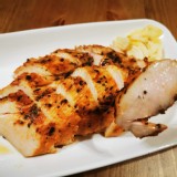 蕃茄蘿勒舒肥雞胸 特價：$65