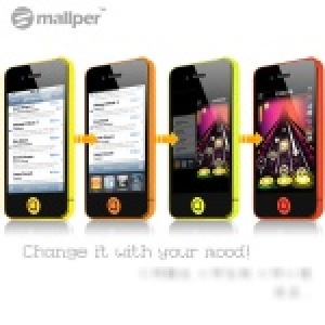 美國 Mallper iPhone 4 側邊貼 邊條貼 保護貼 彩繪貼