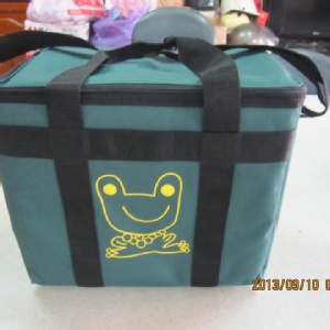 大紅保冷袋---綠色