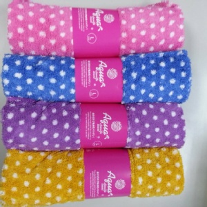 百鈴繽紛點點舒適巾 L (4條一包)