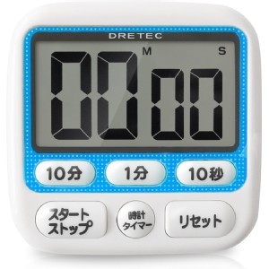 日本dretec時鐘計時器.綠.藍.橘(隨機出貨)T-140BL.GN.OR