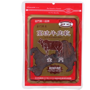 高坑黑胡椒牛肉乾