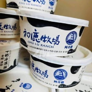 初鹿牧場牛奶冰淇淋 85g/杯.6杯/袋