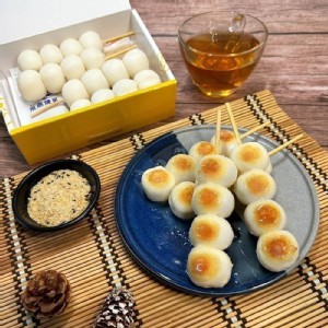 麻糬丸子 一包七串 (附花生粉煉乳)