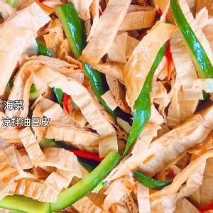 涼拌油豆皮 300G (素食)