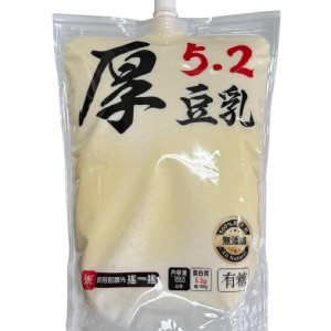 厚豆乳(無糖)