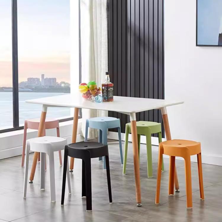 【DaoDi】圓凳 北歐風 高腳椅 餐椅 風車圓凳(塑膠椅 風車椅 凳子 休閒椅 椅子)