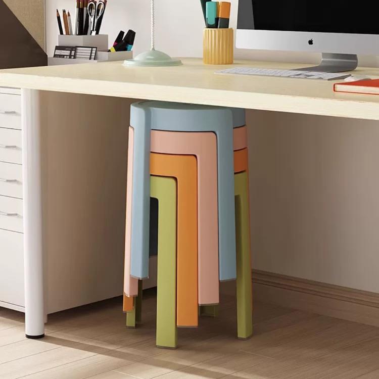 【DaoDi】圓凳 北歐風 高腳椅 餐椅 風車圓凳(塑膠椅 風車椅 凳子 休閒椅 椅子)