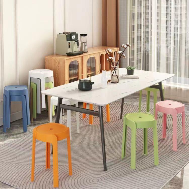 【DaoDi】圓凳 北歐風 高腳椅 餐椅 風車圓凳(塑膠椅 風車椅 凳子 休閒椅 椅子)