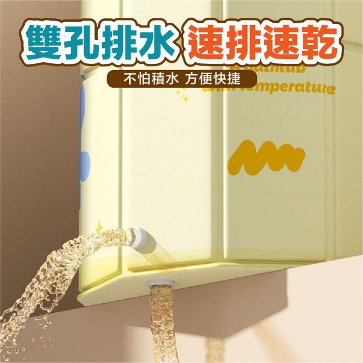 【DaoDi】泡澡桶 速開內折式 折疊泡澡桶(70cm 附收納袋坐墊 折疊浴缸 摺疊浴缸 儲水桶