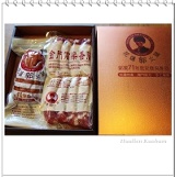 花蓮郭火腿1小1高禮盒(600g小火腿1條+500g金門高梁香腸1包)單盒