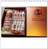 花蓮郭火腿1大1蒜禮盒(900g大火腿1條+500g蒜蓉香腸1包)單盒