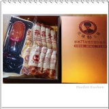 花蓮郭火腿1黑1蒜1高禮盒(750g黑豚火腿1條+500g蒜蓉香腸及500g金門高梁香腸各1包)單盒