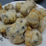 火鍋娘嚴選鍋物-(素)章魚燒/200g 咬開後有濃濃九層塔香味 非常好吃(冷藏冷凍) 特價：$60