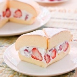 香草草莓波士頓派