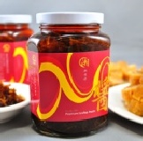 潮州仔美食~純手工頂級干貝XO醬(中罐裝380g) XO干貝醬~年代新聞專題採訪的唷~(這是大罐裝的唷) 特價：$450