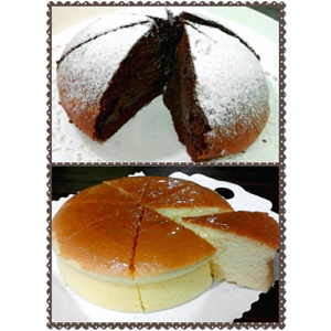 (外縣市)經典松露巧克力+原味乳酪蛋糕嚐鮮組合