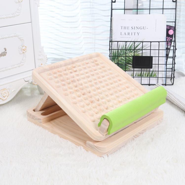 【西格生活館】凸點三段式實木拉筋板 瑜珈 小腿緊繃 久站 久坐 拉筋