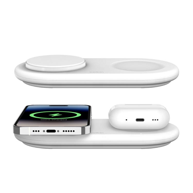Belkin BOOST CHARGE PRO Qi2 15W 2合1 磁吸無線充電板 WIZ021