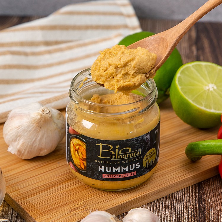 【Rinatura 瑞拉】鷹嘴豆泥醬 甜番薯風味 (五辛素)