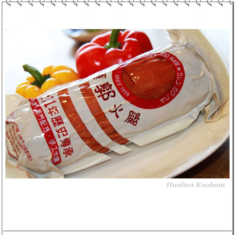 花蓮郭手工煙燻火腿大條(900g)單條