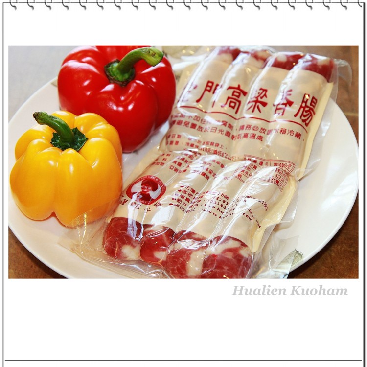 花蓮郭金門高梁香腸(500g)單包