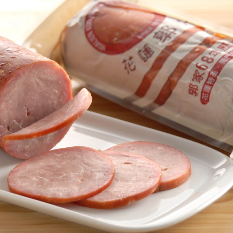 花蓮郭火腿1大1高禮盒(900g大火腿1條+500g金門高梁香腸1包)單盒