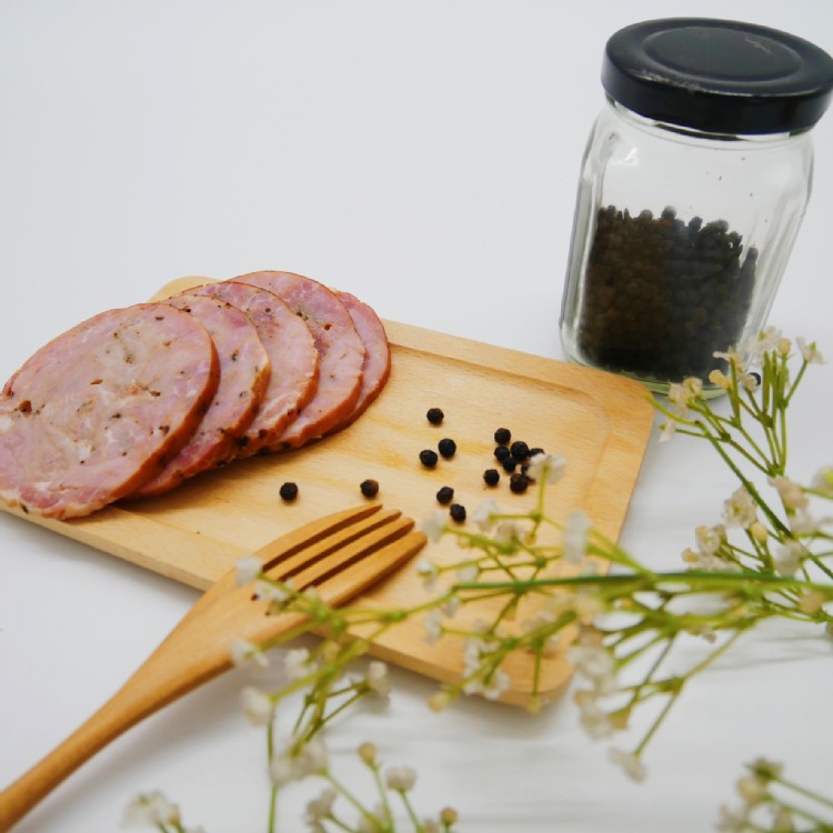 花蓮郭手工煙燻馬告小火腿(600g)單條