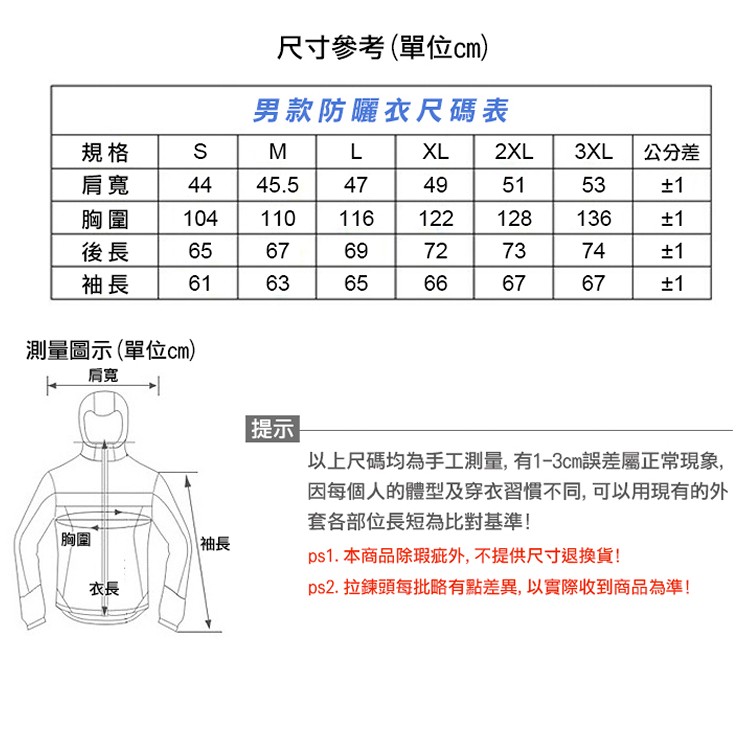 男款~夏日防曬~防潑水抗UV透氣外套