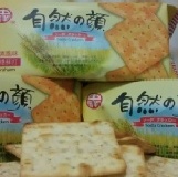 中祥自然之顏麥穗蘇打餅140g 本品為即期品;有效期限：2012.2月