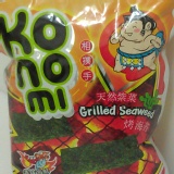 相撲手辣味烤海苔 非炸海苔,熱量相對減少 有效期限：2012.9.23
