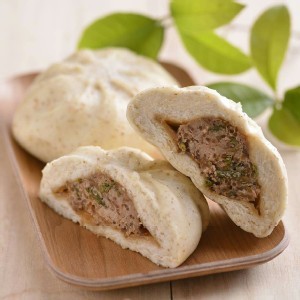 麥皮黑毛豬包子