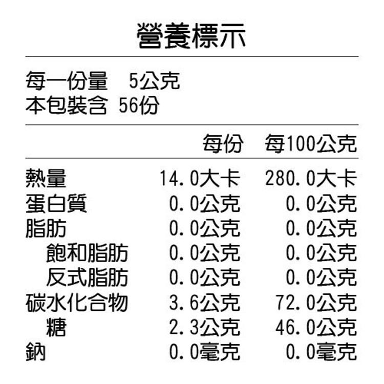 腸好糖 - 100%純寡糖粉 (300g/罐)