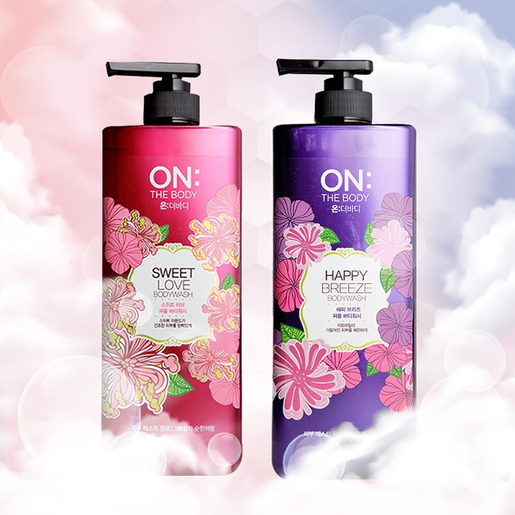 ON THE BODY 香水沐浴精900ml