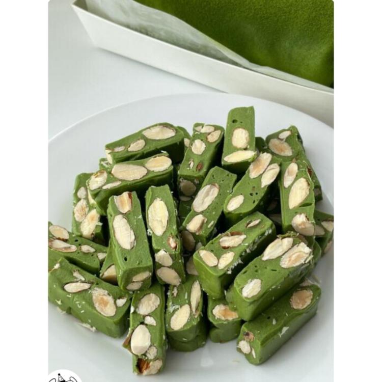 牛軋糖(日本抹茶)